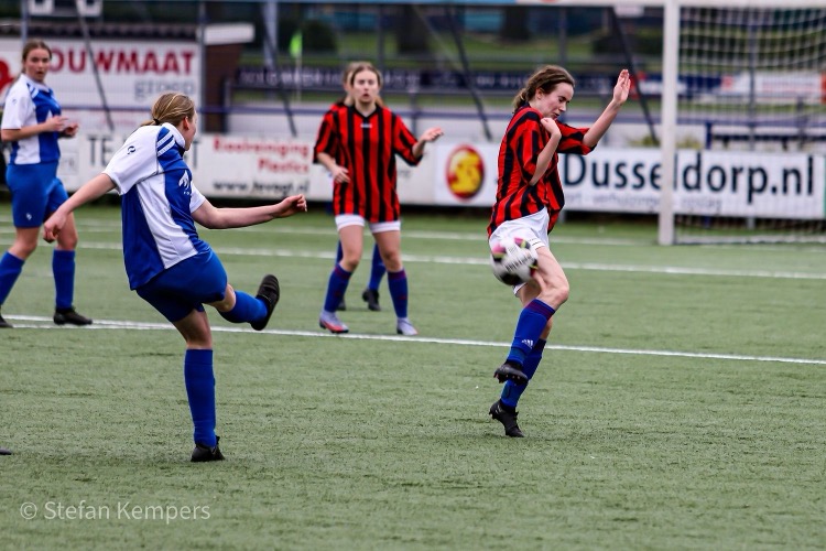 Damesvoetballers